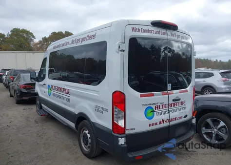 2021 Ford Transit-350 Passenger Van Xl z USA, uszkodzony, nr VIN 1FDAX2C83MKB01505